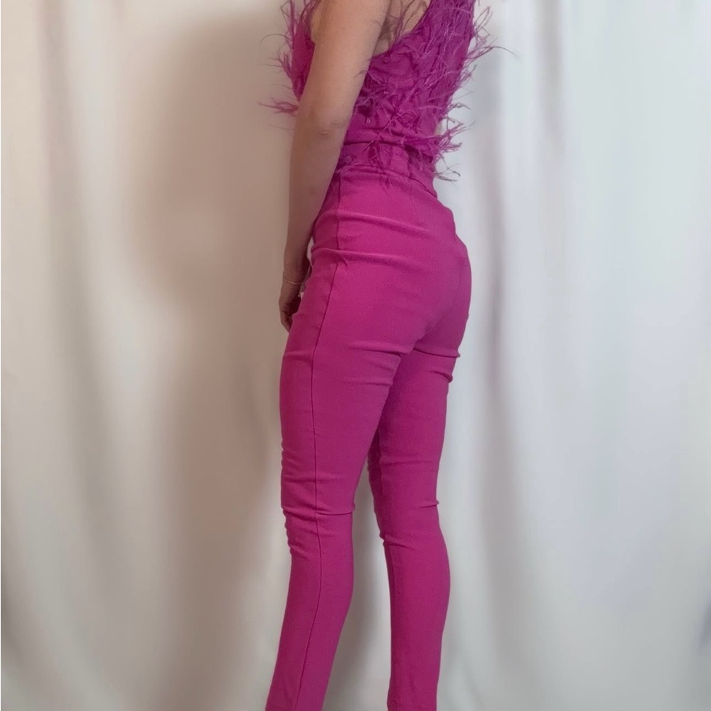 Elegant Pink Women's Pants